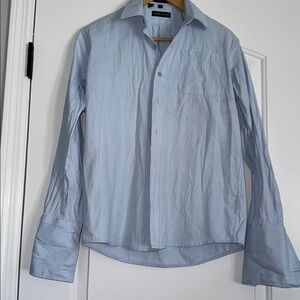 Viero Richi Blue Dress Shirt Size 16 Boys